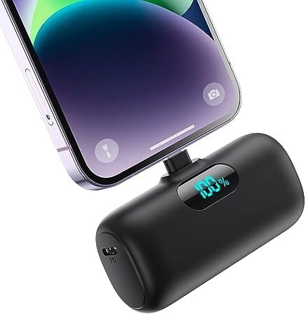 Small Portable Charger for iPhone,Upgraded 5000mAh PD Fast Charging Power Bank,M... - Image 2