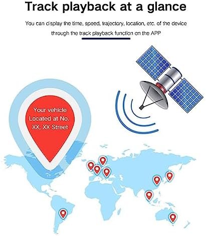 GPS Tracker for Vehicles Strong Magnetic Car Vehicle Tracking Anti-Lost, 2023 Ne... - Image 7