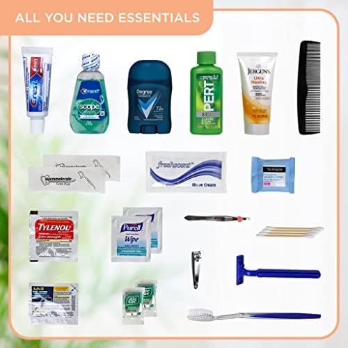 Asom Toiletry Travel Convenience Kit - Prefilled Personal Care Toiletries TSA Ap... - Image 4