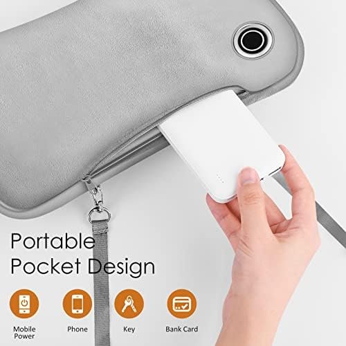 Hand warmers Rechargeable, Portable Graphene Heated Gloves Handwarmers Bag with ... - Image 3