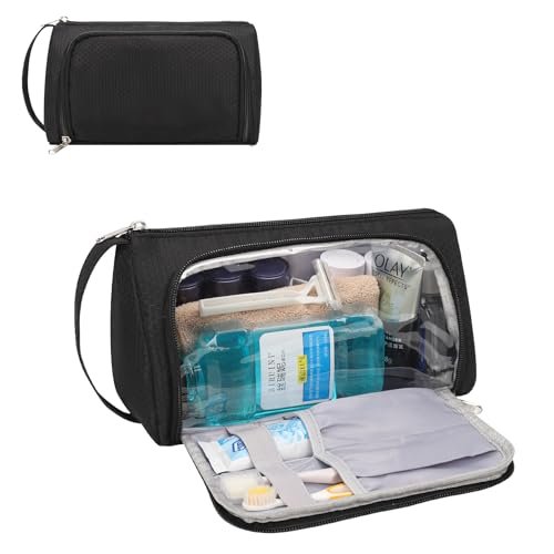 CUBETASTIC Small Toiletry Bag for Men - Travel Toiletry Organizer Dopp Kit, Wate... - Image 2