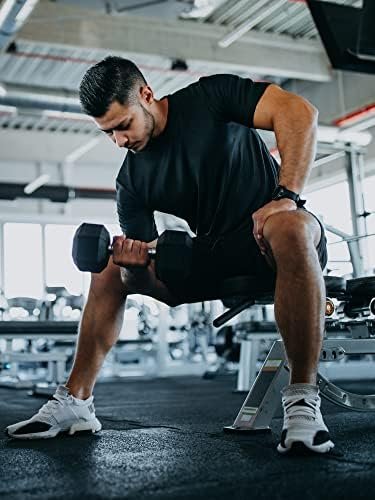 3 Pack Men's Dry Fit Moisture Wicking Tech Performance Mesh Quick Dry Active Ath... - Image 3