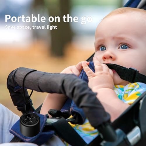 Mini Portable Sound Machine White Noise Machine with 30 Soothing Sounds Travel S... - Image 4