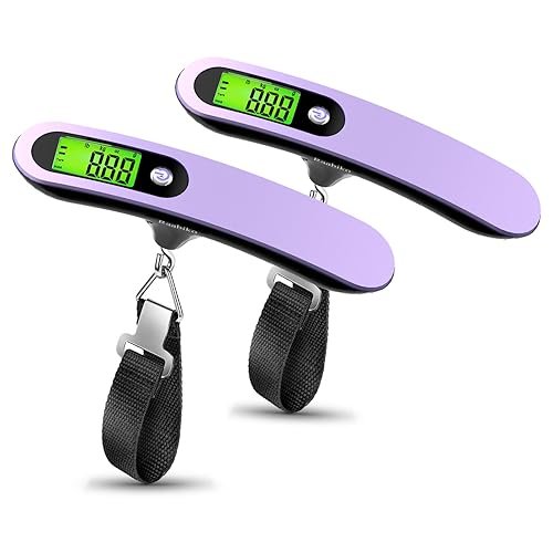 Digital Luggage Scale (2 Pack), Digital Handheld Luggage Scale with 110lbs Capac... - Image 2