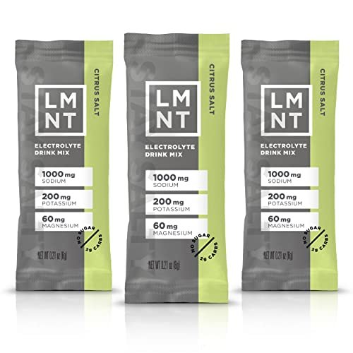 LMNT Zero Sugar Electrolytes - Citrus Salt | Drink Mix | 30 Count - Image 2