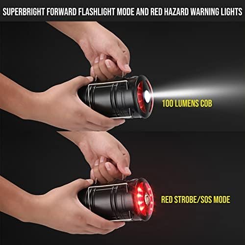 Lichamp 2 Pack Camping Lanterns Rechargeable and Battery Powered, Dual Power Sou... - Image 4
