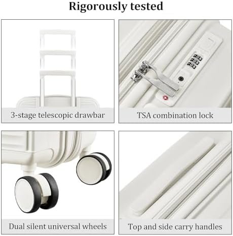 Joyway Carry on Luggage Airline Approved, Expandable 20 Inch Carry-on Suitcase w... - Image 6