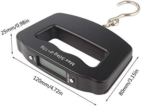 Meichoon Digital Luggage Scale 110lb /50kg, Portable Mini Electronic Scale with ... - Image 6