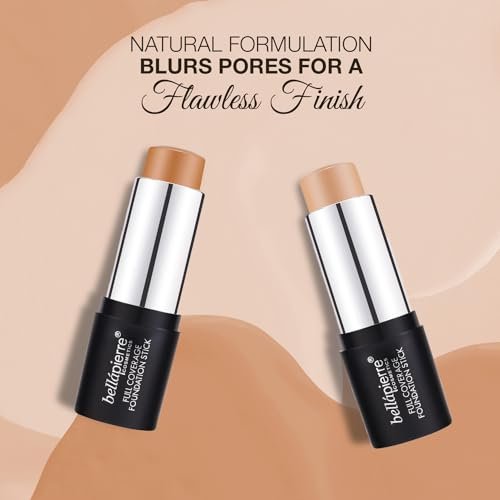 bellapierre Mineral Foundation Stick | Full Coverage Matte Finish | Cruelty Free... - Image 3