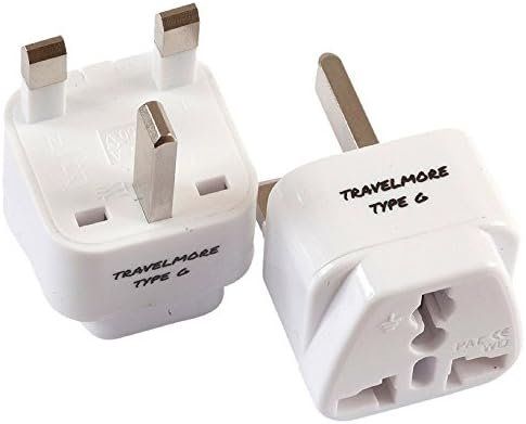 2 Pack UK Travel Adapter for Type G Plug - Works with Electrical Outlets in Unit... - Image 2