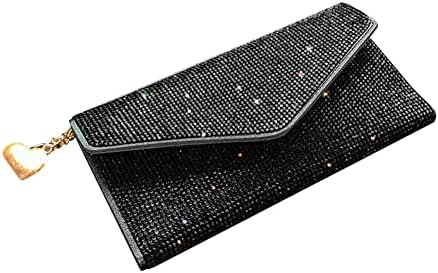 Zcargel Bling Bling Card Holder Organizer, New Diamond Wallet Multifunctional Ca... - Image 2