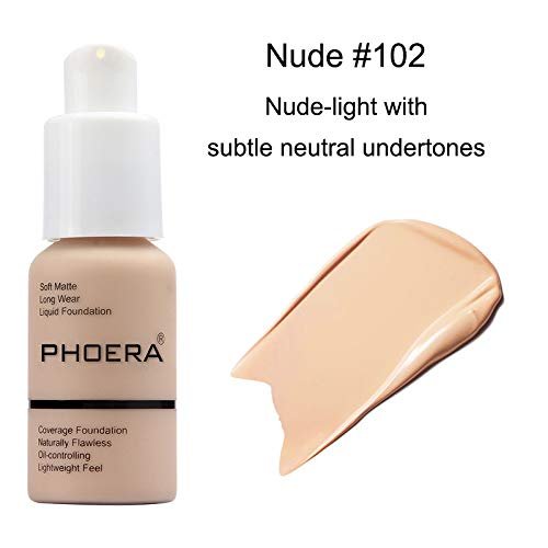 BestLand 2Pack PHOERA Foundation Full Coverage Liquid Foundation Cream - Long-la... - Image 3