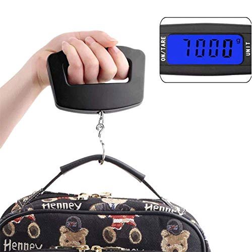Digital Hanging Luggage Scale,Portable Handheld Baggage Suitcase Electronic Scal... - Image 4