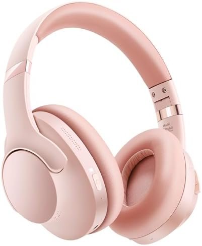 Active Noise Cancelling Headphones Bluetooth Over Ear, 50 Hours Playtime, Blueto... - Image 2