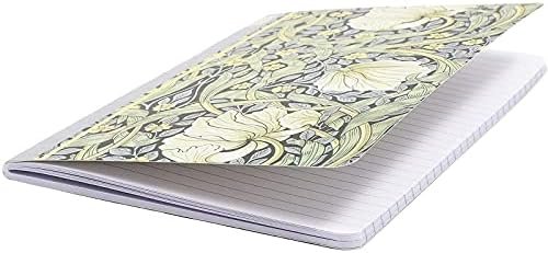William Morris Soft Cover Travel Journal Notebooks (A5 Size, 6 Pack) - Image 4