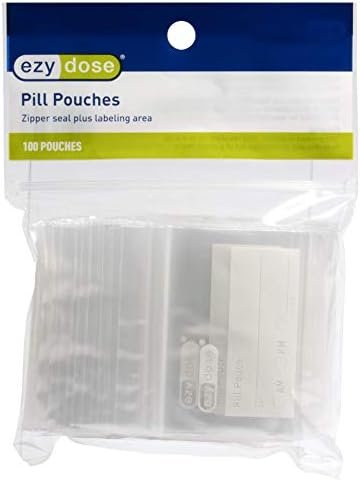 EZY DOSE Disposable Pill, Vitamin, and Medicine Organizer Pouches, Zippered Seal... - Image 2