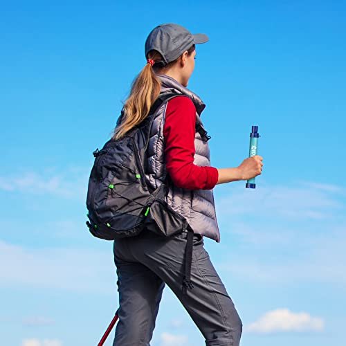 Portable Water Purifier Straw, 0.1 Micron Filtration, 4000 Liters, Emergency Pre... - Image 3