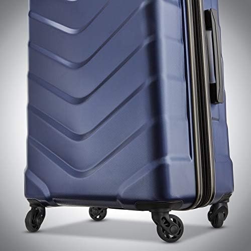 American Tourister Arrow Expandable Hardside Luggage, Navy, 3-Piece Set (21/24/2... - Image 6