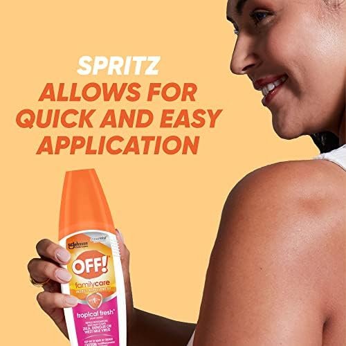 OFF! FamilyCare Insect & Mosquito Repellent Spritz, Unscented Bug spray with Alo... - Image 8