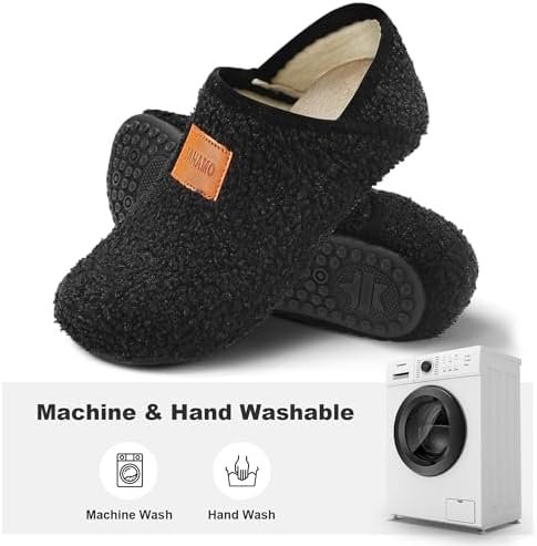 Women's Men's Slippers Socks House Shoes Slip On Indoor Outdoor Travel Unisex Fu... - Image 7