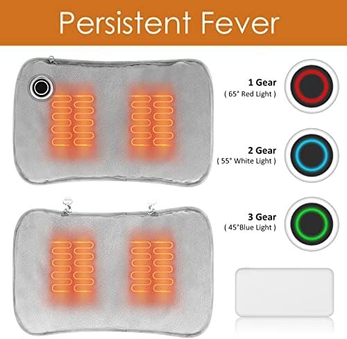 Hand warmers Rechargeable, Portable Graphene Heated Gloves Handwarmers Bag with ... - Image 4