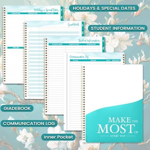 Teacher Planner 2024-2025 - Teacher Planner 2024-2025 Academic Year, 8.3" x 11",... - Image 7