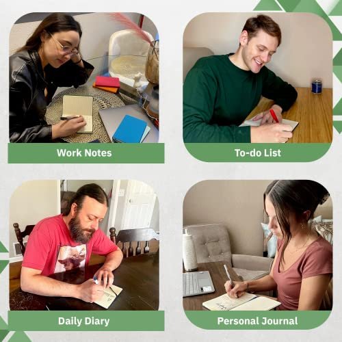 Simply Genius A5 Notebooks for Work, Travel, Business, School & More - College R... - Image 4