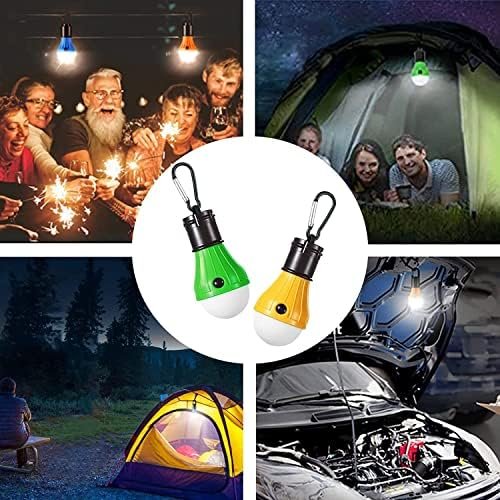 LED Camping Tent Lantern, Portable Outdoor Waterproof Emergency Light Bulb, Batt... - Image 3