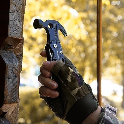 Multitool Hammer 15 in 1 Mini Hammer multitool with Pliers Claw Hammer Multi Too... - Image 5