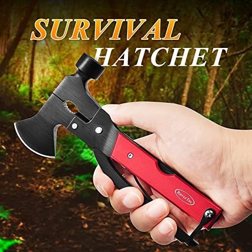 RoverTac Camping Essentials, Multi Tool Axe Hatchet Camping Gear, 14-in-1 Multit... - Image 6