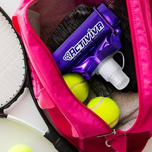 USA Merchant | Collapsible Reusable Water Bottle with Carabiner Clip Light Weigh... - Image 4