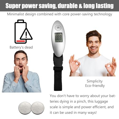 Travel Digital Luggage Scale (2 Pack), Portable Luggage Scale, Small in Size, Su... - Image 4