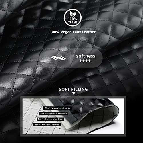 STQ Loafers for Women Memory Foam Slip On Sneakers EleeS Quilted 1.0 Comfort Fal... - Image 3