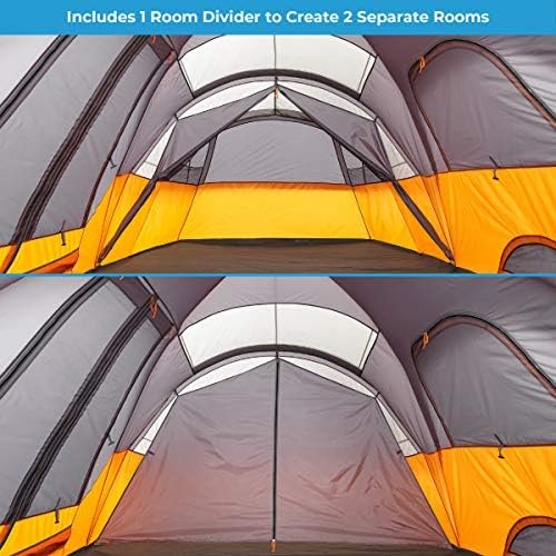 CORE Tents for Family Camping, Hiking and Backpacking | 4 Person / 6 Person / 9 ... - Image 6