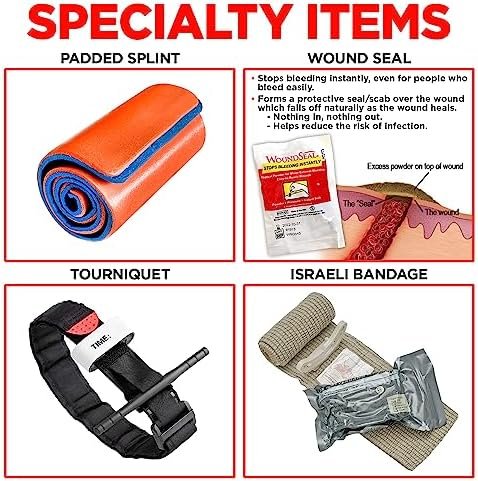 Ever-Ready Industries Premium Trauma First Aid Kit for Outdoors, Workplace, and ... - Image 5