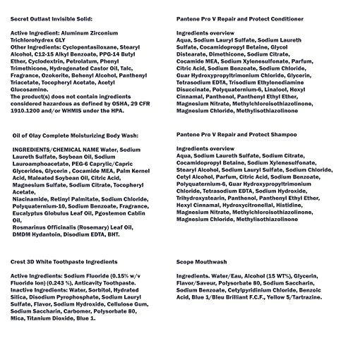 9 Piece Resealable Women's Travel Kit - Image 13