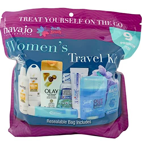 9 Piece Resealable Women's Travel Kit - Image 2