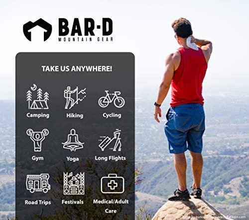 Bar-D Biodegradable Body Wipes with Tea Tree Oil & Aloe Vera - Refreshing Shower... - Image 5