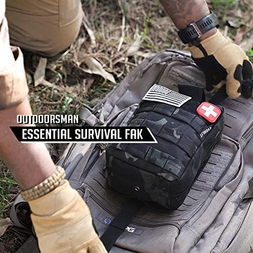 EVERLIT 250 Pieces Survival First Aid Kit IFAK EMT Molle Pouch Survival Kit Outd... - Image 7