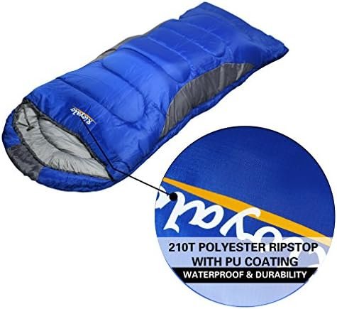 0 Degree Winter Sleeping Bags for Adults Camping (450GSM) - Temp Range (5F–32F) ... - Image 5