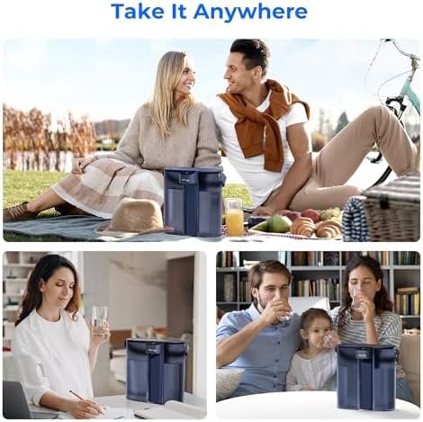 Waterdrop Compact Electric Water Filter Pitcher, Dispenser, 200-Gallon Water Fil... - Image 9
