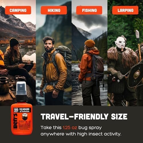 Ben's 100 Tick & Insect Repellent 1.25 Fl Oz. Pump Spray (4 Pack) - Image 7