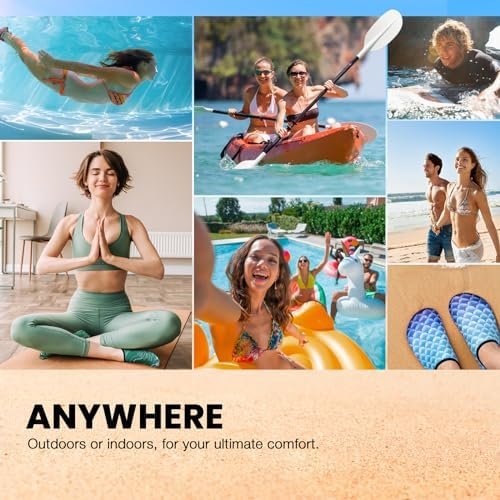 SIMARI Water Shoes for Women Men Aqua Socks Swim Surf Beach Barefoot Yoga Travel... - Image 7