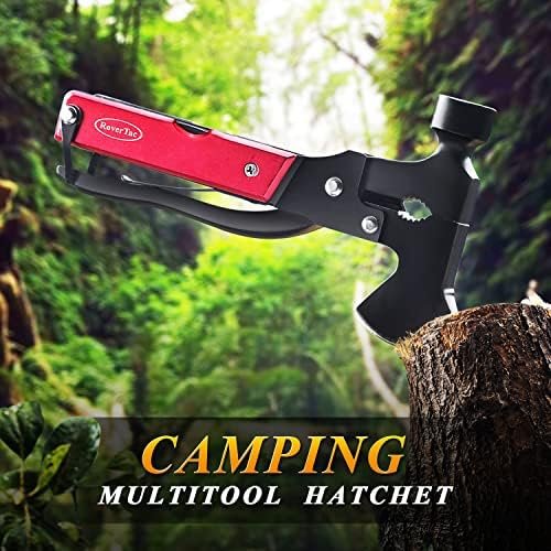 RoverTac Camping Essentials, Multi Tool Axe Hatchet Camping Gear, 14-in-1 Multit... - Image 5