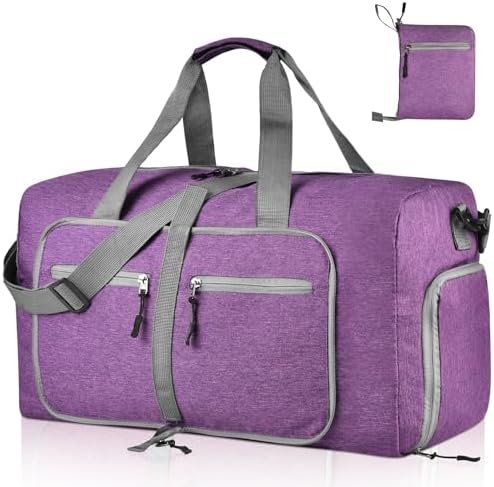 Dimayar Travel Duffle Bag,40L/65L/85L/115L Foldable Duffel Bag with Shoes Compar... - Image 2