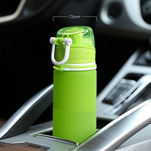 Valourgo Collapsible Water Bottle, Silicone Foldable with Leak Proof Valve BPA F... - Image 5