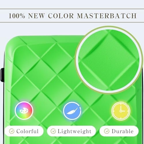 Majnesvon 3 Piece Expandable Luggage with TSA Lock PC, Lightweight Suitcase with... - Image 5