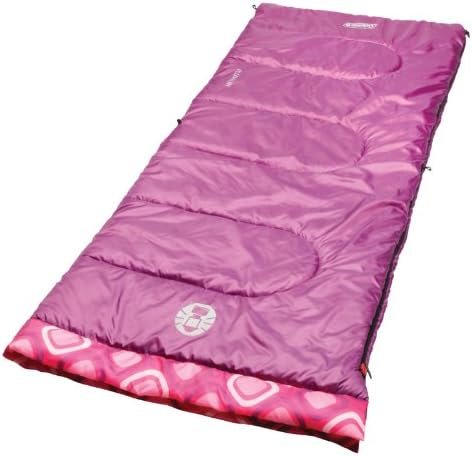 Coleman Kids 45°F Sleeping Bag, Comfortable Youth Sleeping Bag for Sleepovers & ... - Image 2