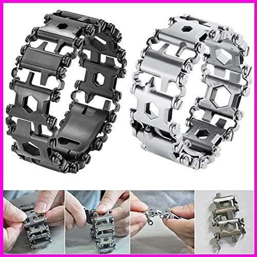 29 in 1 Multi Tool Bracelet Tread Bracelet Multifunction Tool Outdoor Bolt Drive... - Image 6