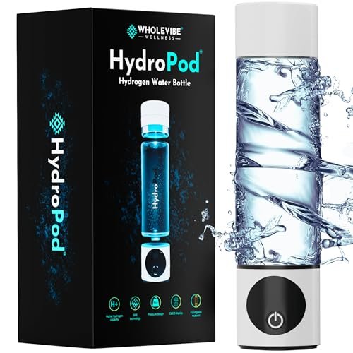HydroPod Premium Hydrogen Water Bottle Generator - Advanced HydroHealth Hydrogen... - Image 2